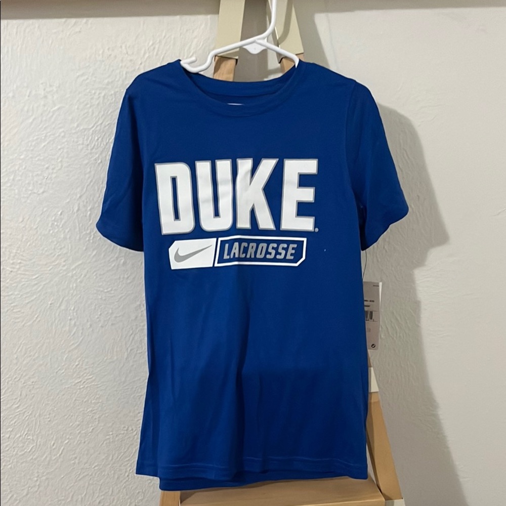 Nike Royal Blue Duke Lacrosse Tee